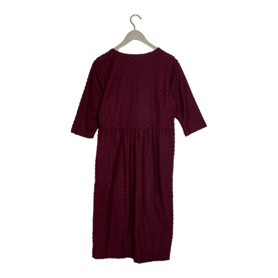 Aarre marisa dress, burgundy dot | woman S