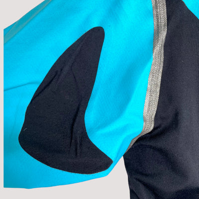 Halti softshell cross country ski jacket, aqua blue | woman 36