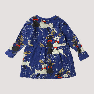 sweat dress, reindeers | 80/86cm