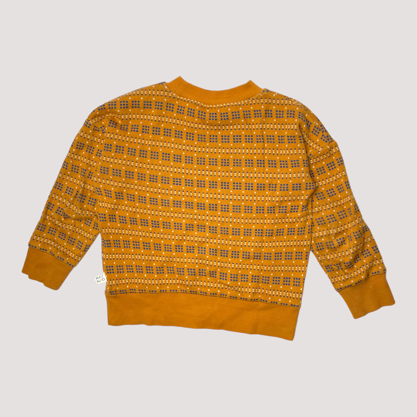 merino cotton mix shirt, dots | 110/116cm