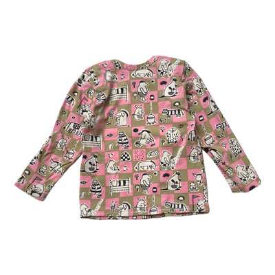 Marimekko shirt, pink | 80cm