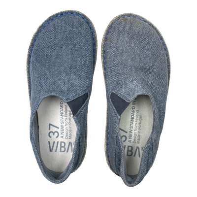 VIBAe Zuma linen shoes, pacific blue | 37