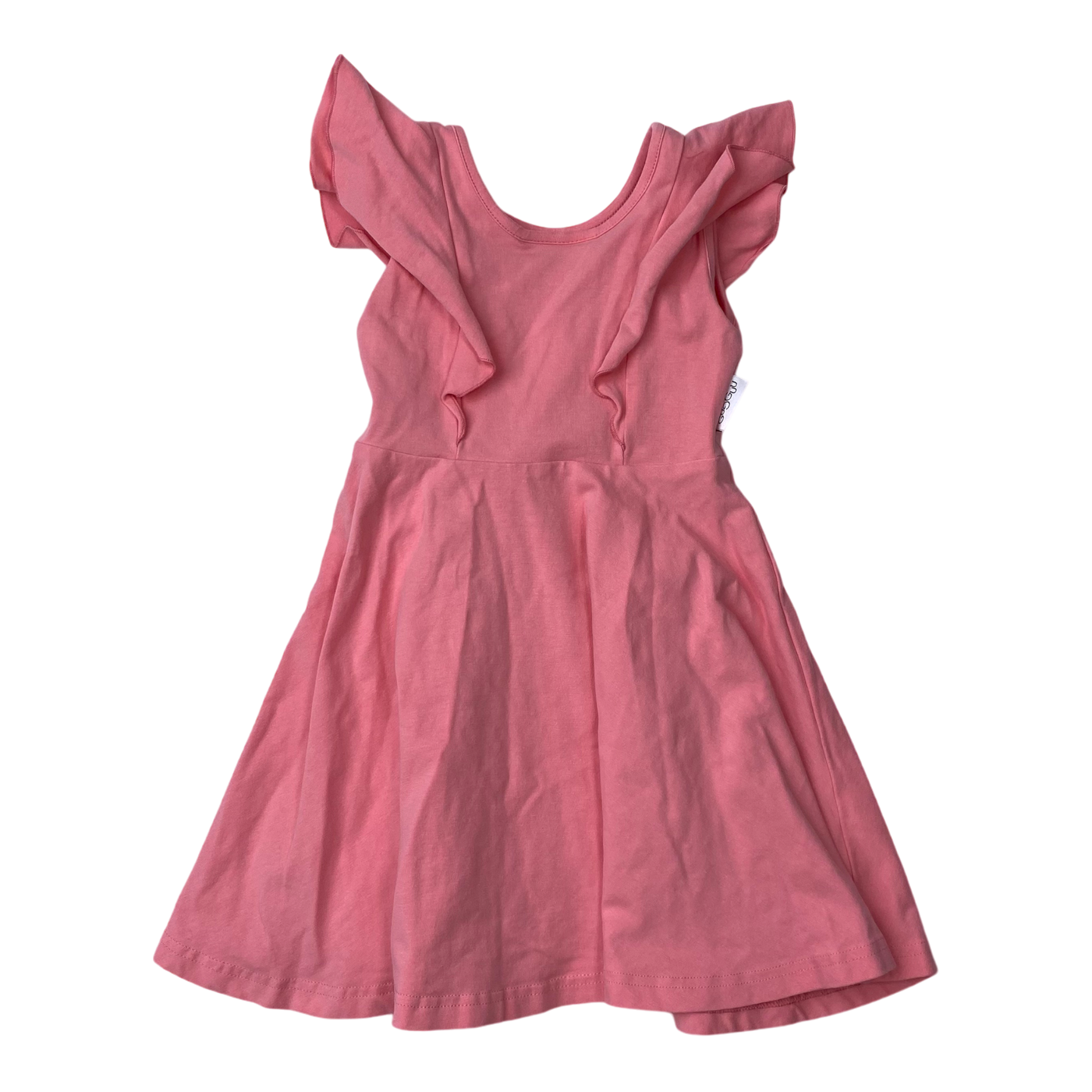 Gugguu sleeveless dress, coral pink | 92cm