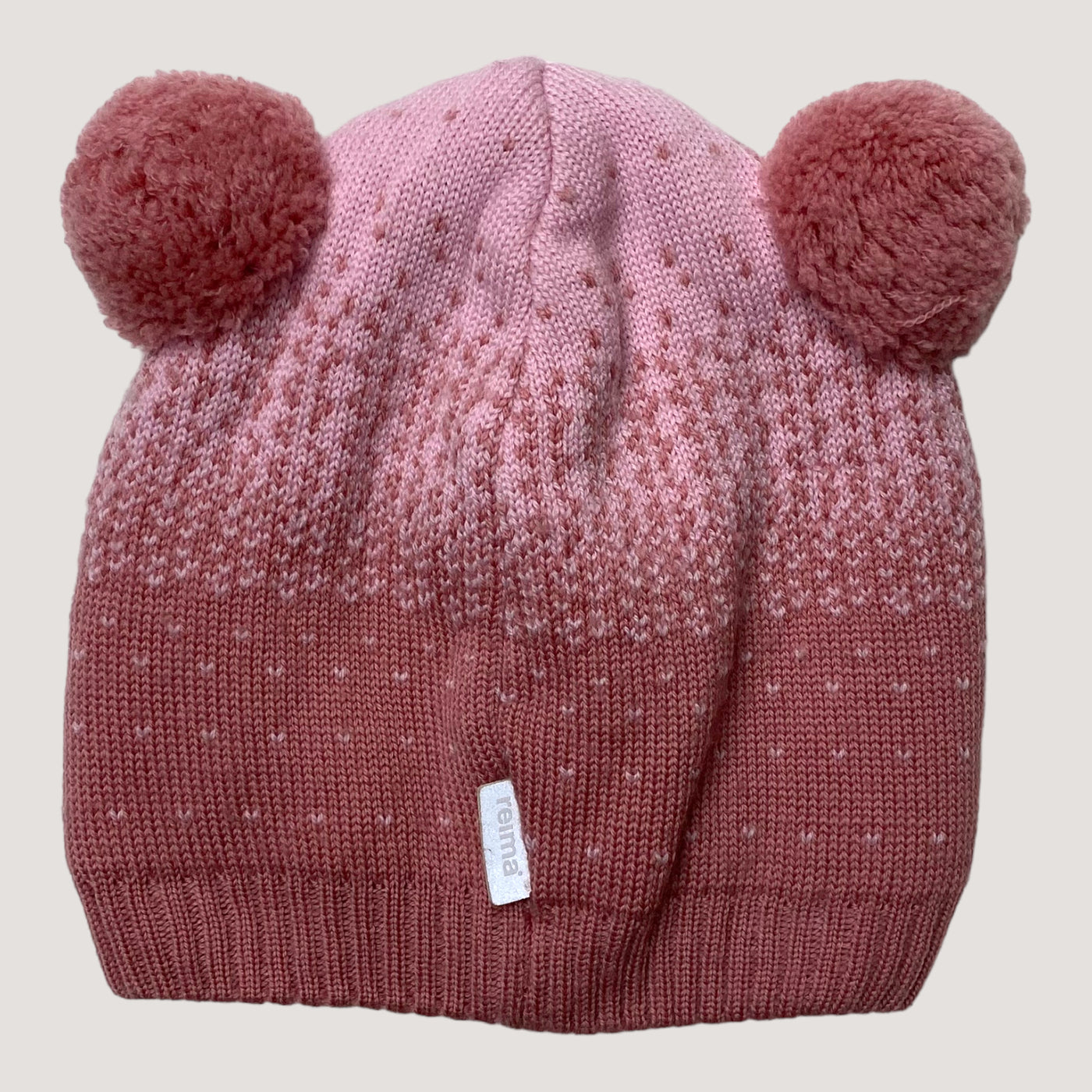 Reima wool mix beanie, pink | 50cm