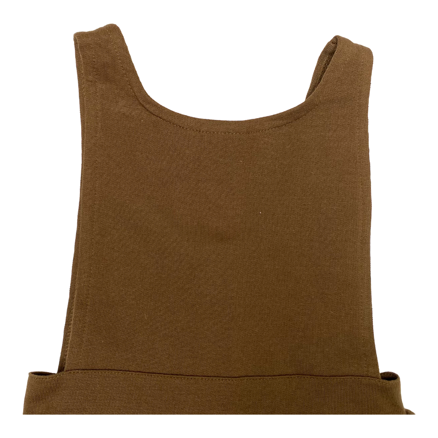 Mainio button sweat dress, coffee | 86/92cm
