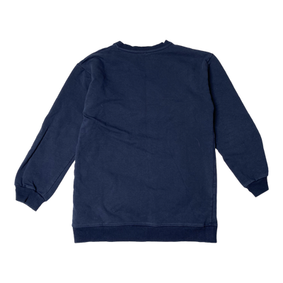 Metsola basic sweatshirt, midnight blue | 146/152cm