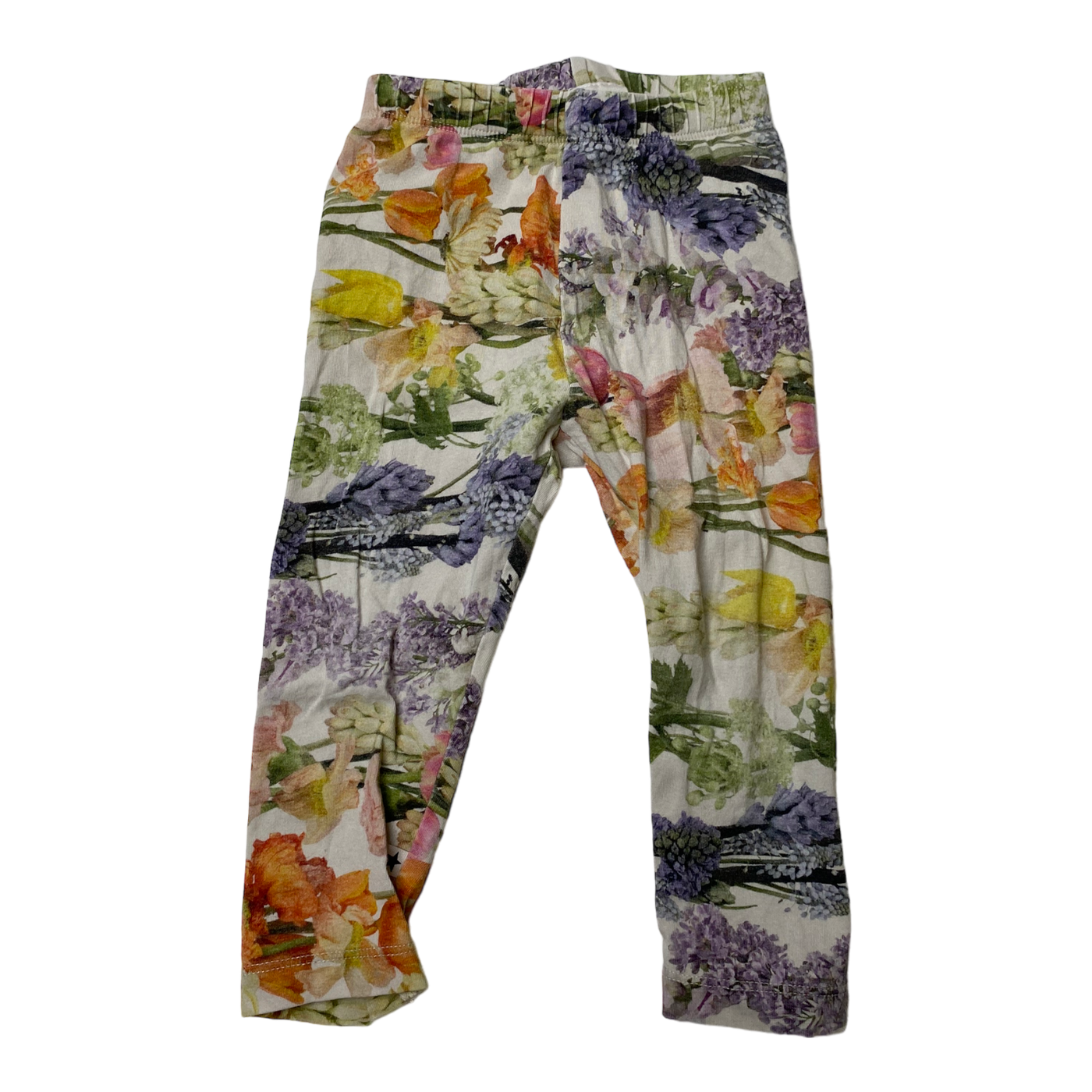 Molo stefanie leggings, rainbow bloom | 80cm