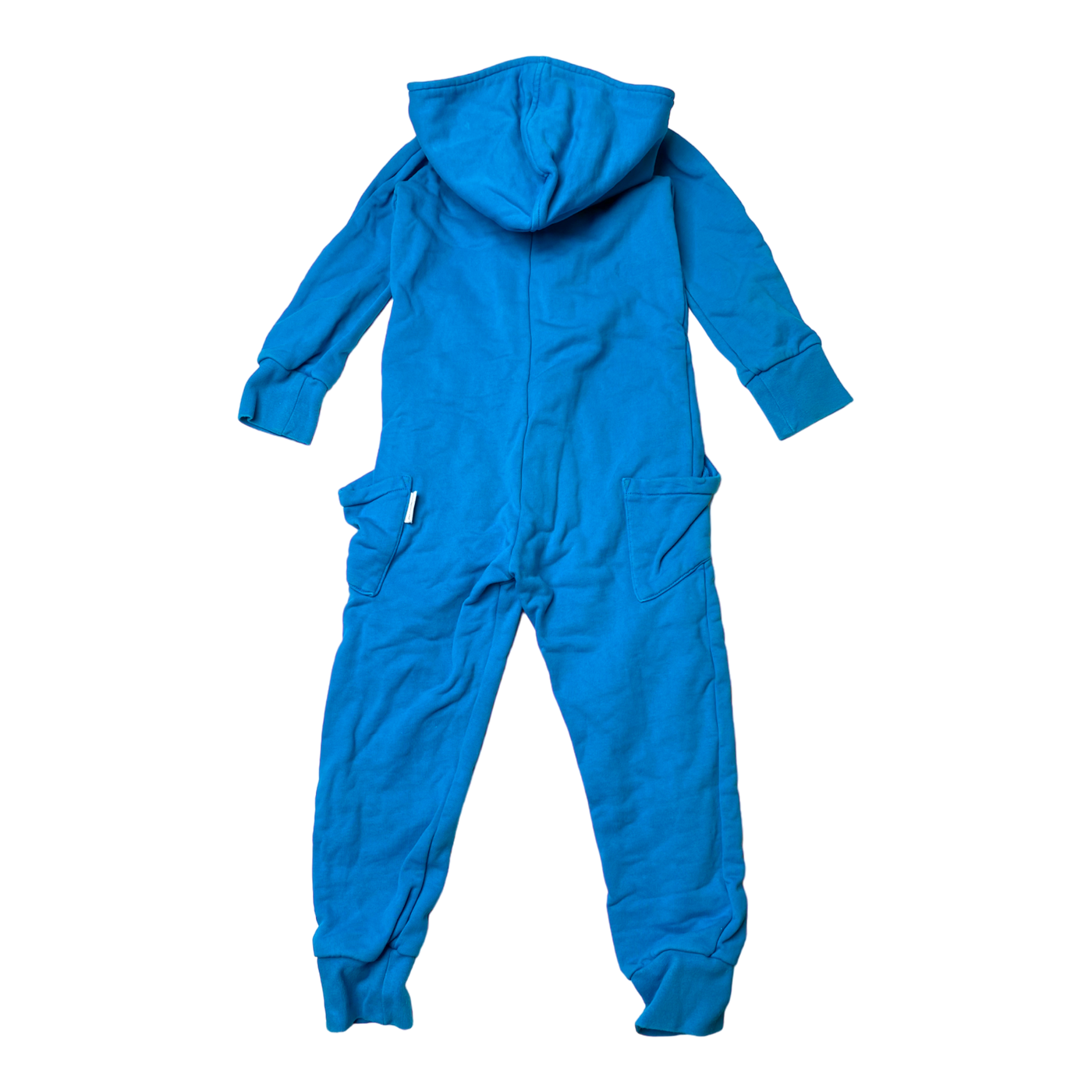 Gugguu sweat jumpsuit, deep sky blue | 110cm