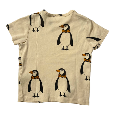 Mini Rodini t-shirt, penguin | 80/86cm