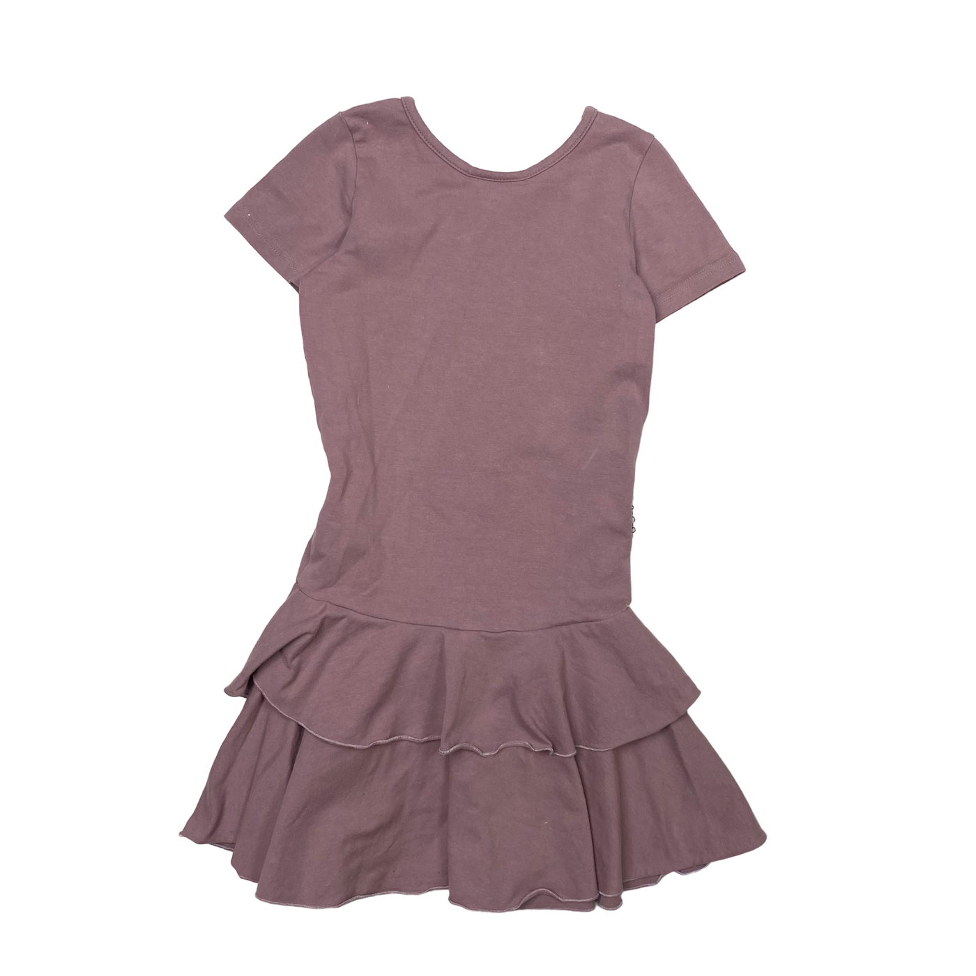 Gugguu frilla dress, plum | 116cm