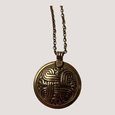 Kalevala Koru Hannuvaakuna necklace, bronze