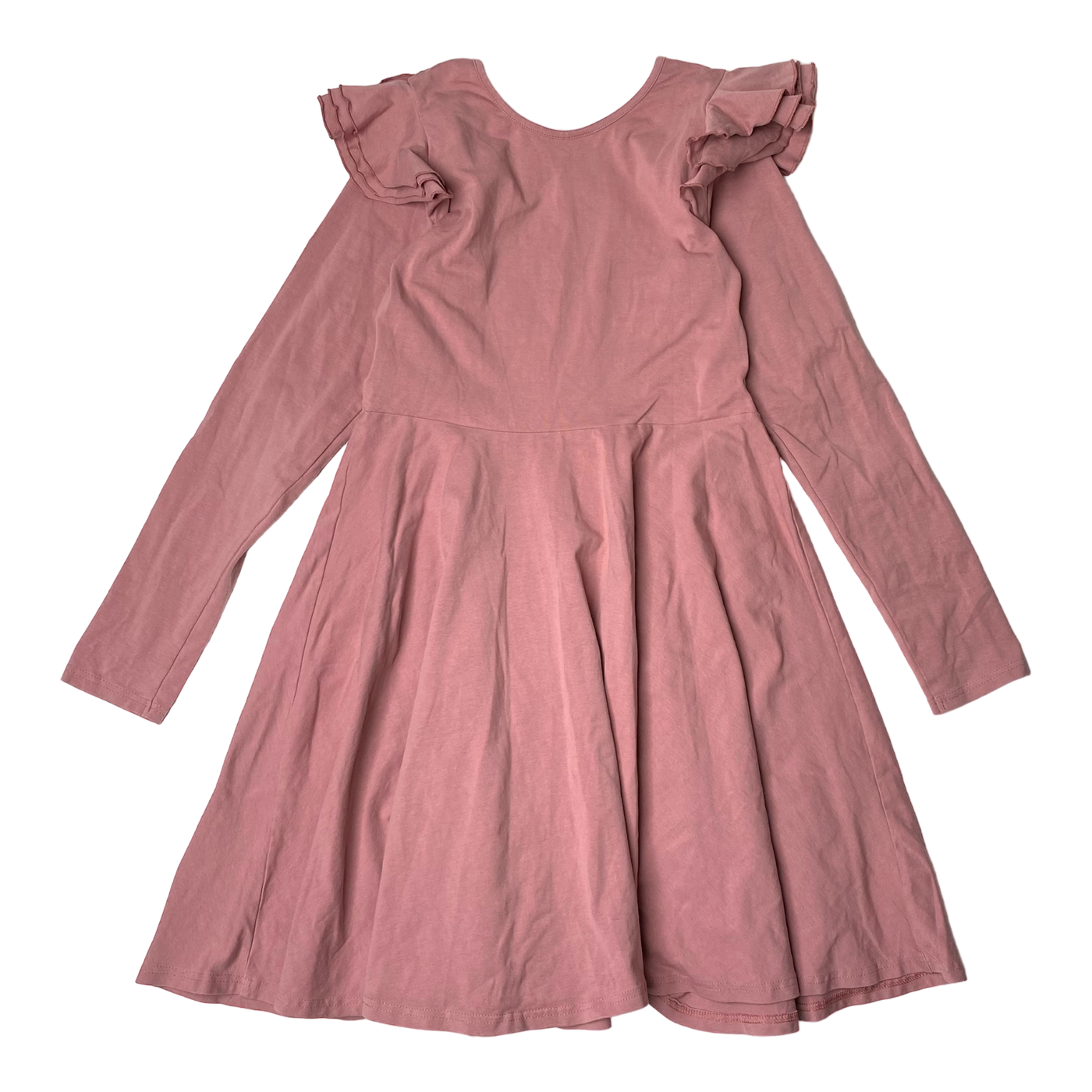 Gugguu frilla dress, salmon pink | 152cm