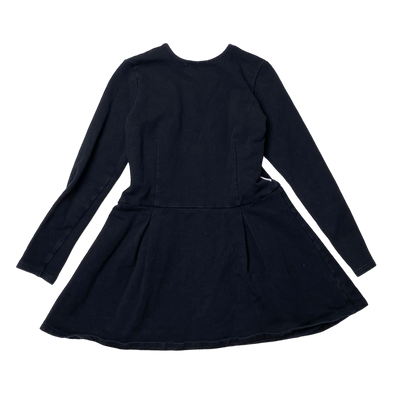 Gugguu sweat dress, black | 122cm