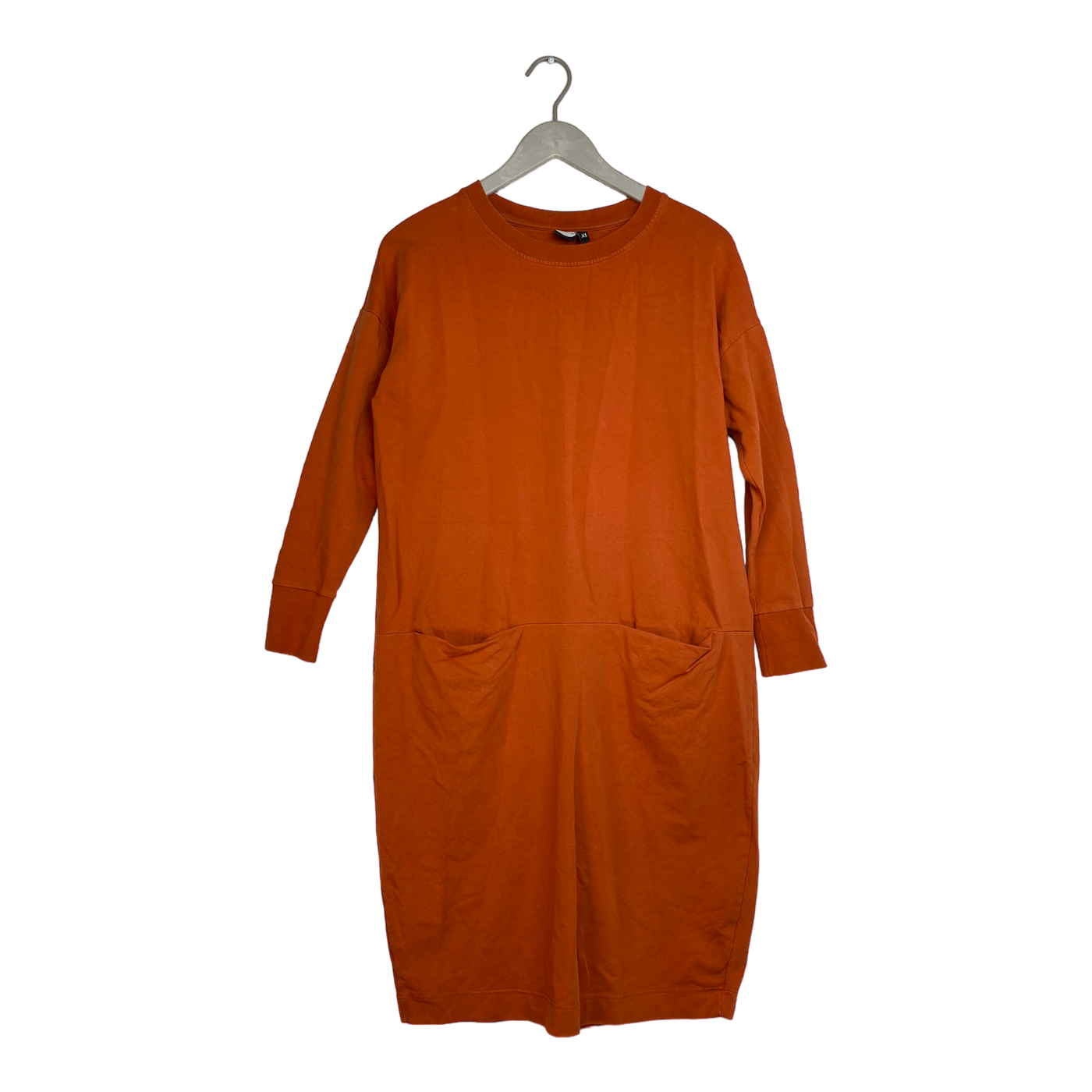 Papu giant split dress, rust | woman XS