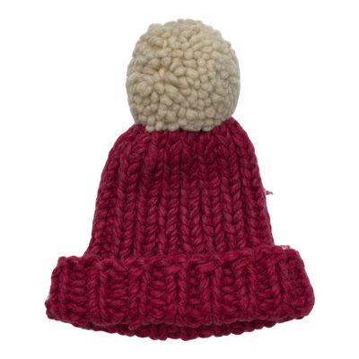 Myssyfarmi myssy pom beanie, wine | onesize