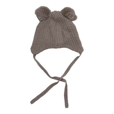 Gugguu merino pom beanie, almond | 35/37cm