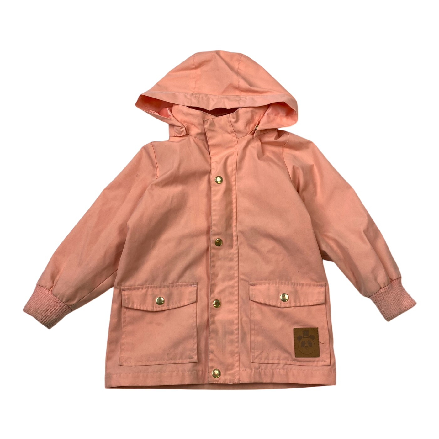 Mini Rodini pico jacket, peach | 104/110cm