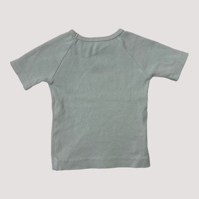 rib t-shirt, baby blue | 86cm
