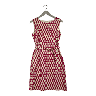 Marimekko belted woven dress, pink | woman 36