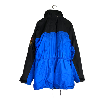 Peak Performance gore-tex winter jacket, blue/black | man XXL