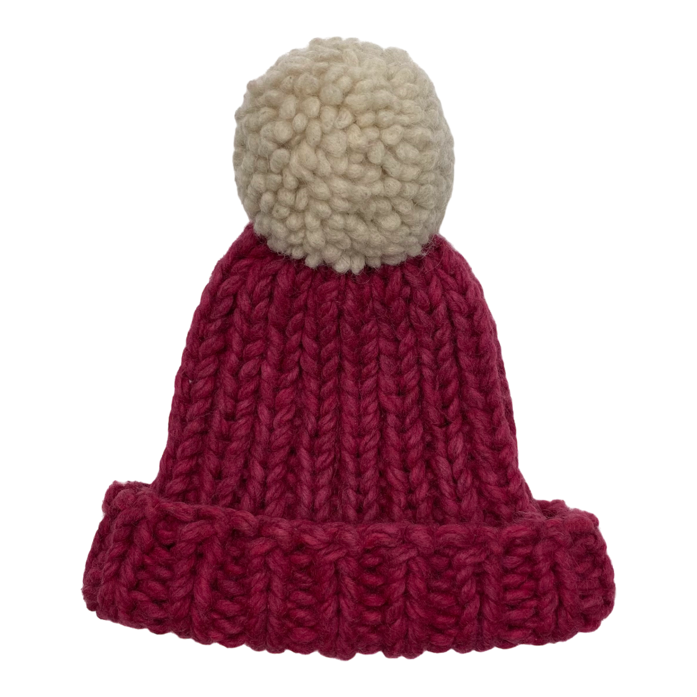 Myssyfarmi myssy pom beanie, wine | onesize