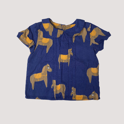 t-shirt, woven horse | 92/98cm