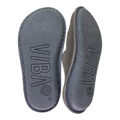 VIBAe Roma suede slippers, grey | 35