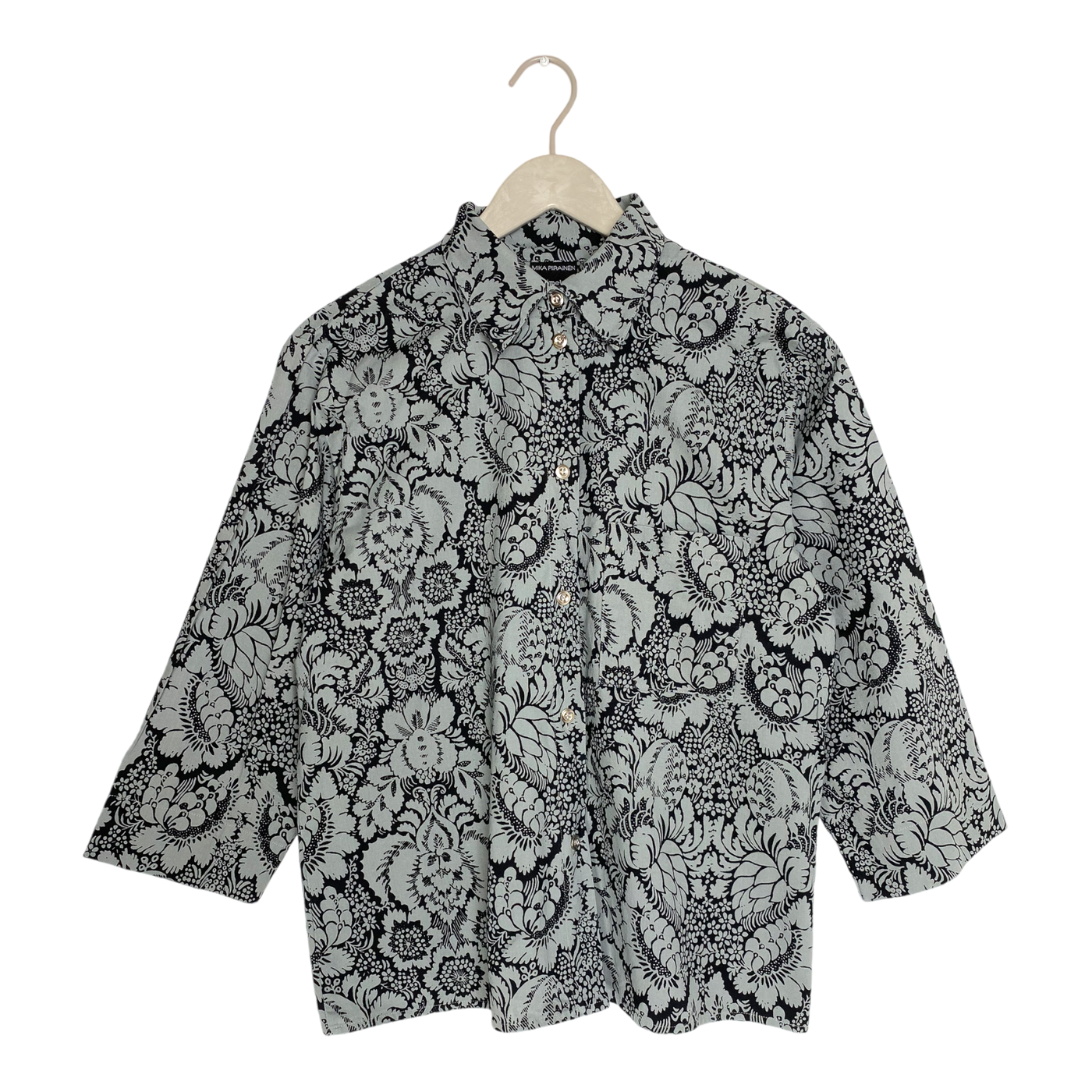 Marimekko long sleeve shirt, flower | woman XL