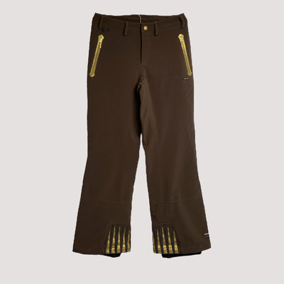 softshell outdoor/ski pants, chocolate | woman 36