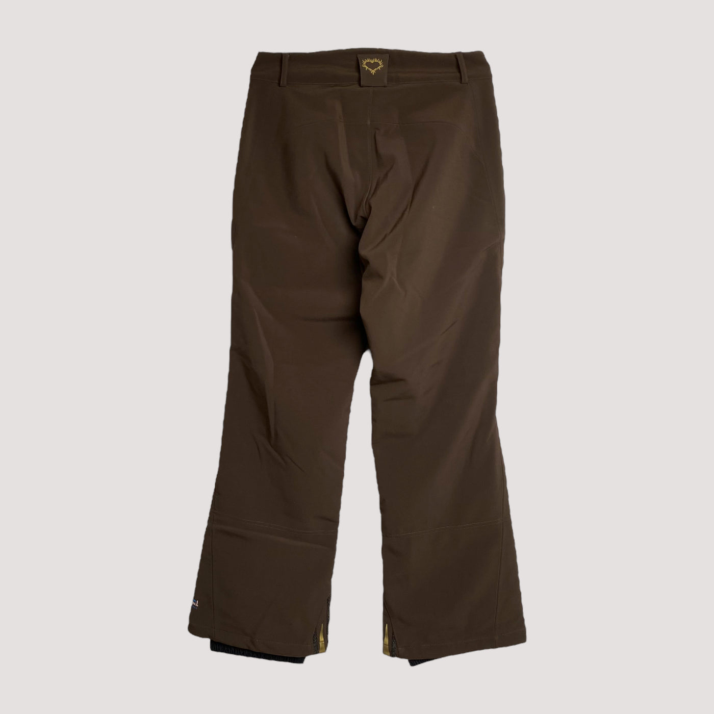 softshell outdoor/ski pants, chocolate | woman 36