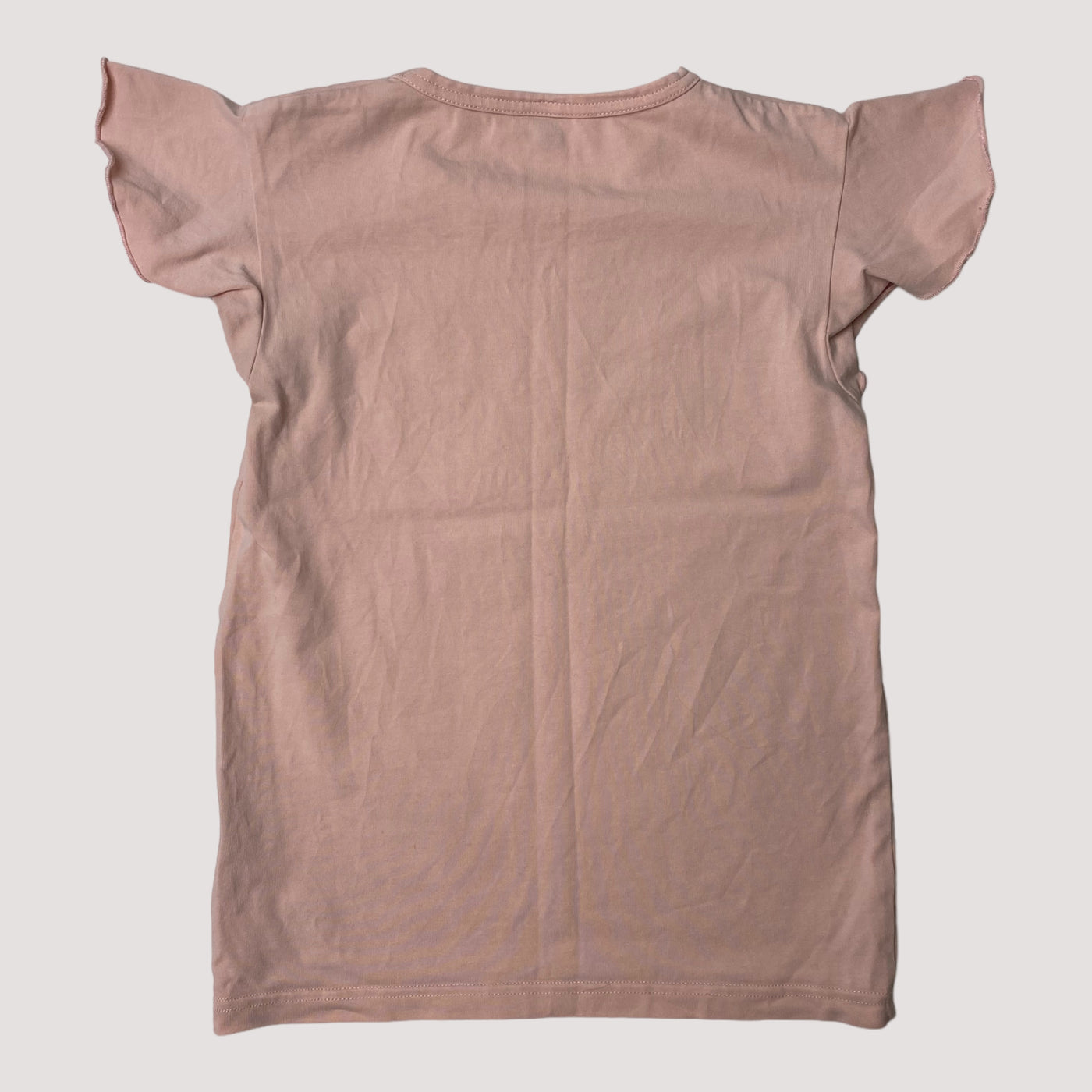 Blaa t-shirt, misty rose | 122/128cm