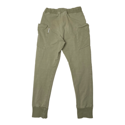 Gugguu sweatpants, moss green | 146cm