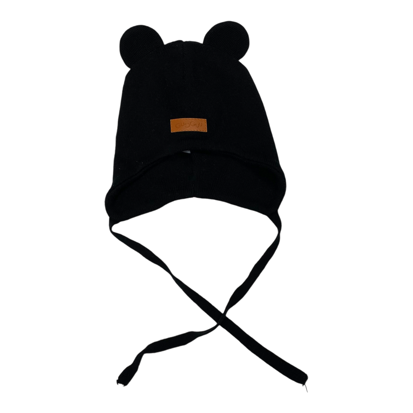 Gugguu merino furry beanie, black | 38/40cm