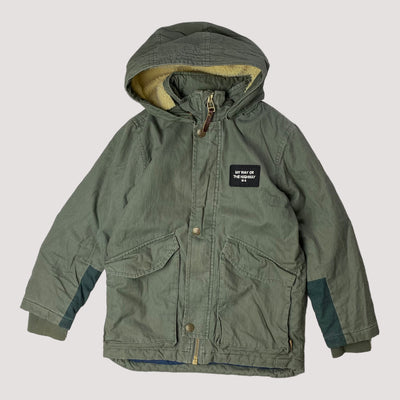 Molo winter jacket, deep silver pine | 122cm