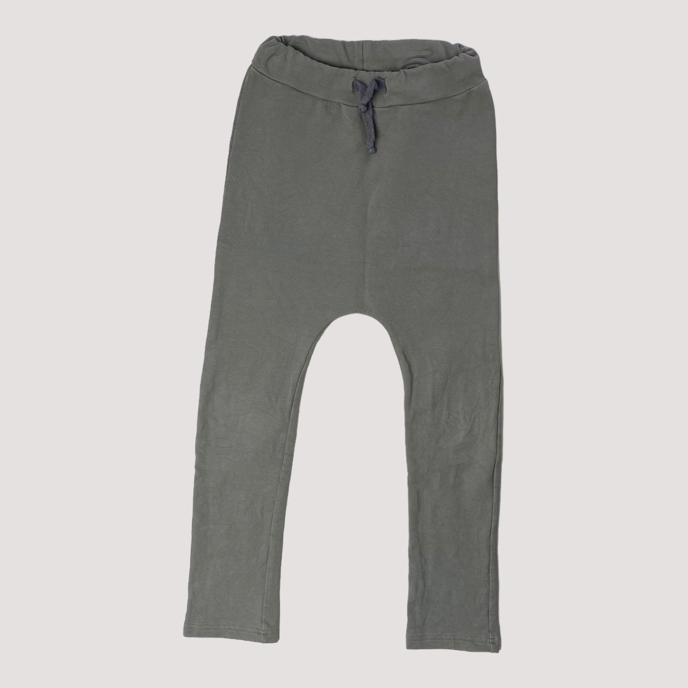 Vimma baggy sweatpants, moss green | 130cm