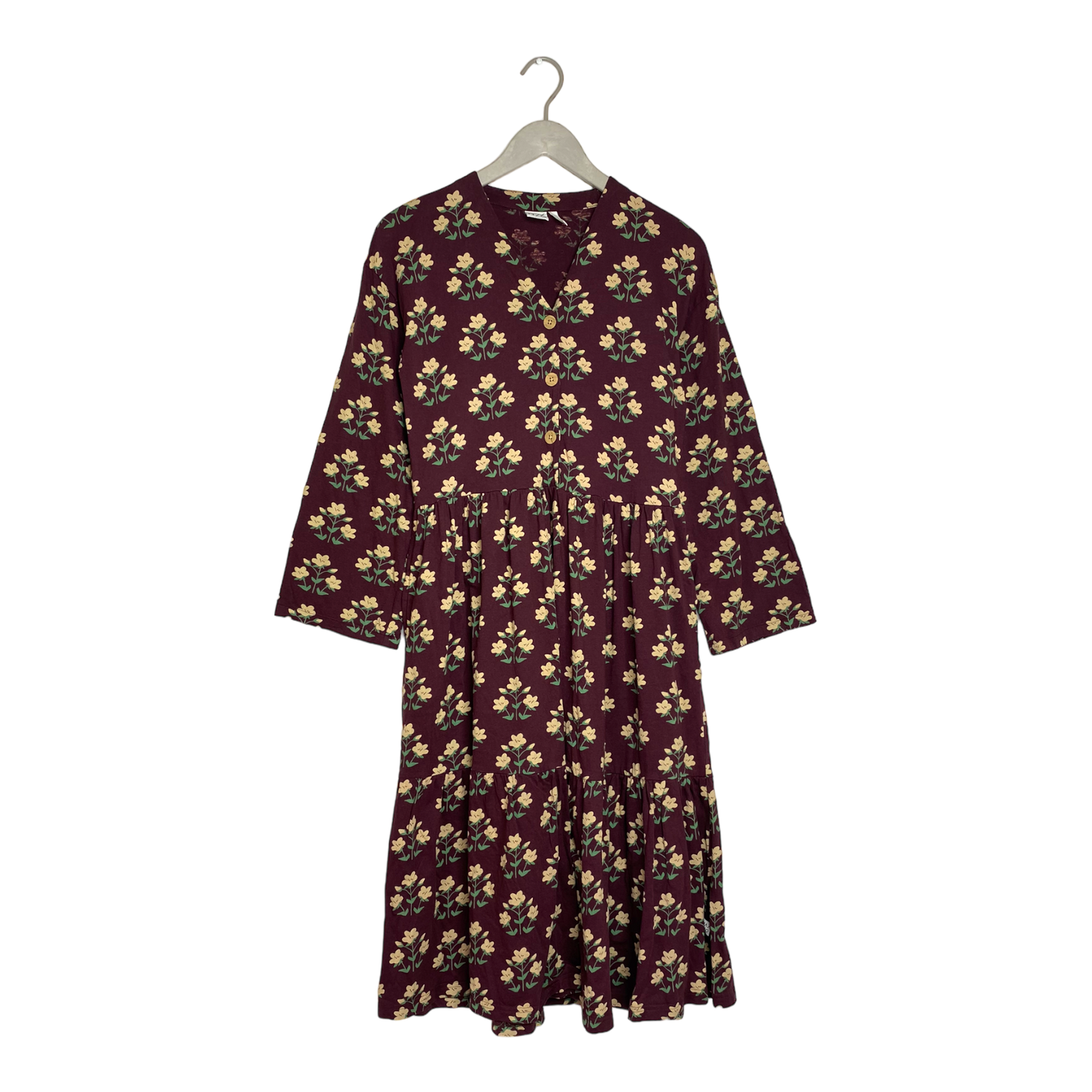 Mainio button dress, flower | woman XS