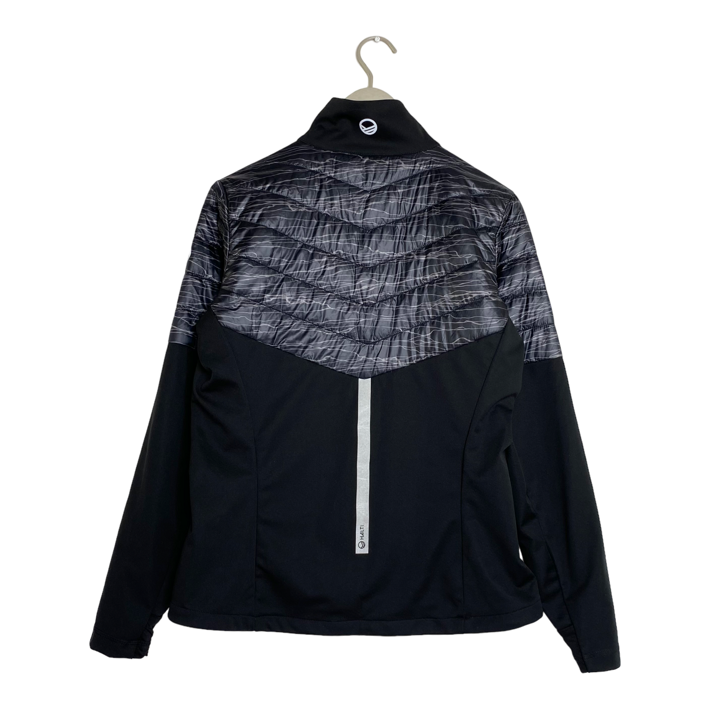 Halti hybrid sofsthell/padded jacket, black | woman 40