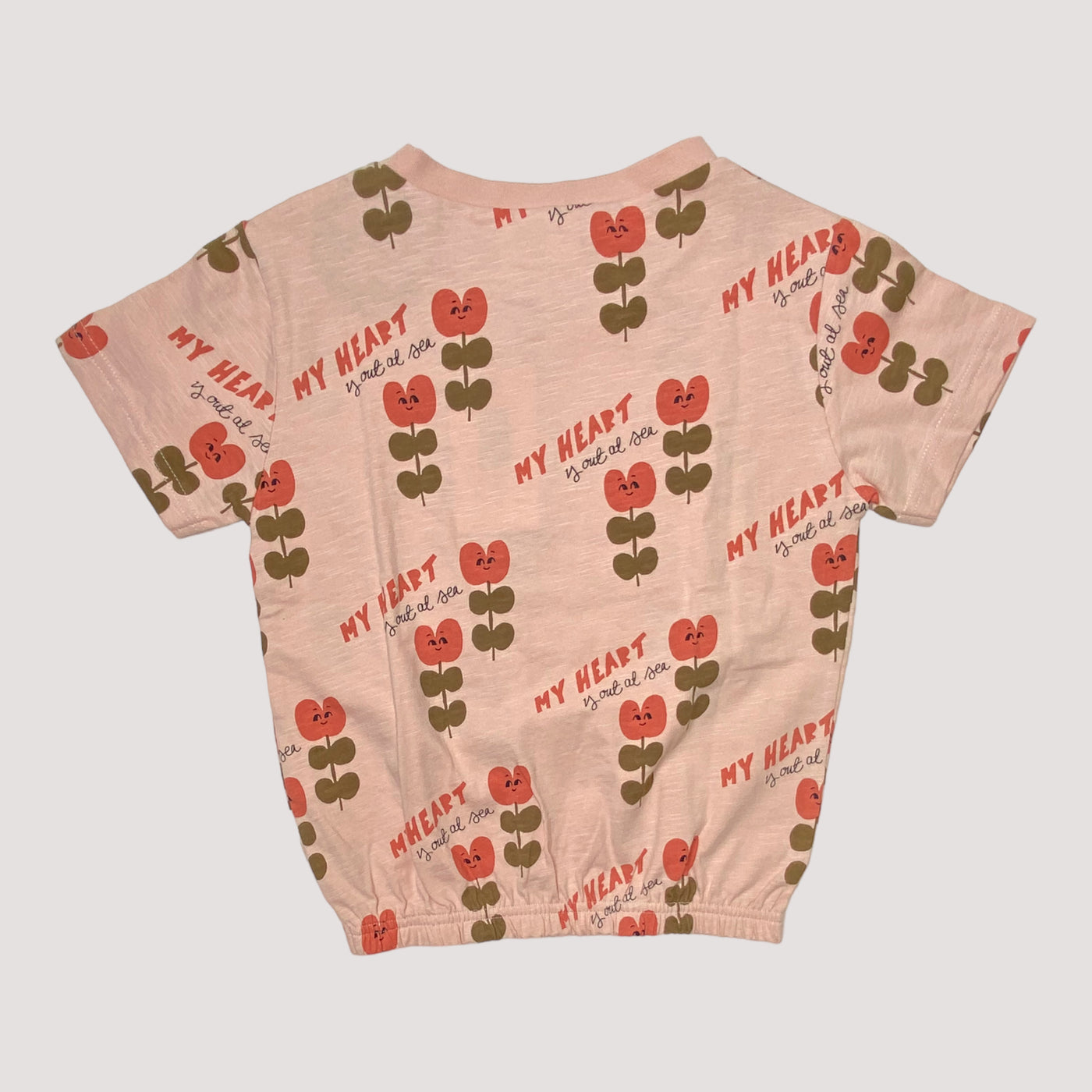 t-shirt, my heart is out at sea | 110/116cm