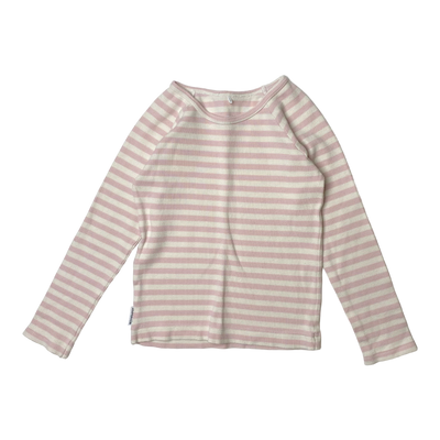 Metsola rib shirt, stripe | 116cm