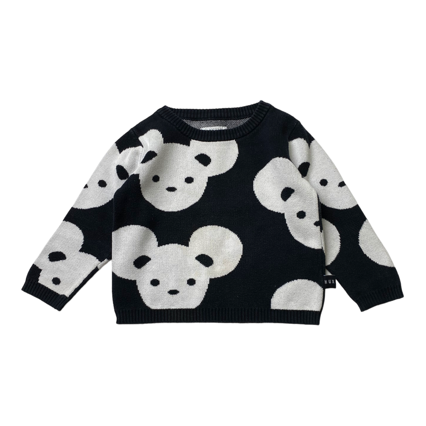 Huxbaby knitted jumper, mouse | 98cm