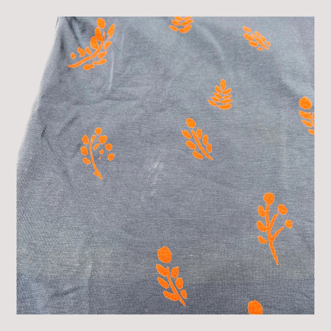 Kaiko hooded t-shirt, vintage leaf | 98/104cm