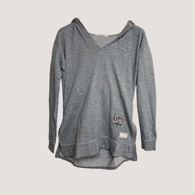 Odd Molly hoodie, silver | woman XS