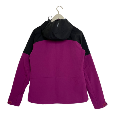 Halti Pallas X-strech jacket, purple/black | woman 40