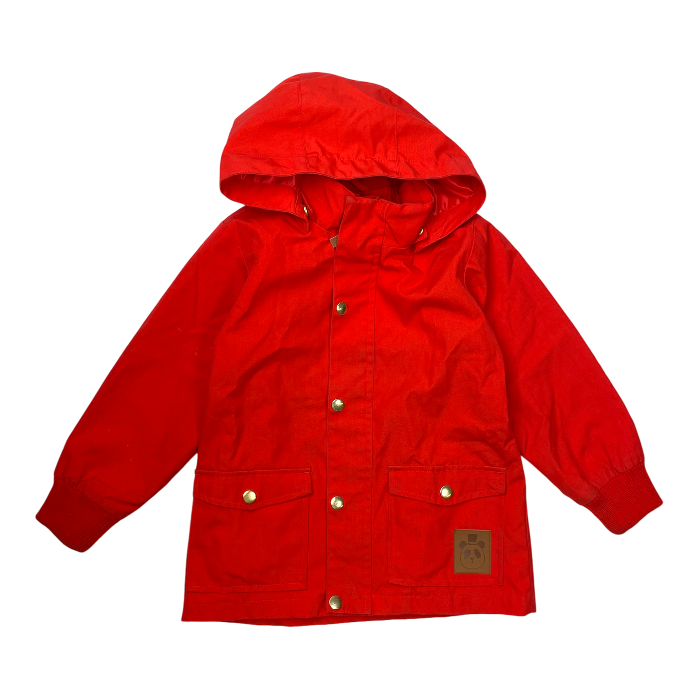 Mini Rodini pico jacket, red | 104/110cm