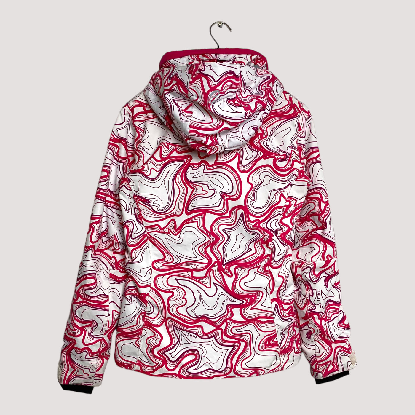 Halti winter shell jacket, pink/white | woman L