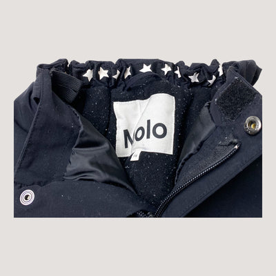 Molo pollux active winter pants, black | 116cm