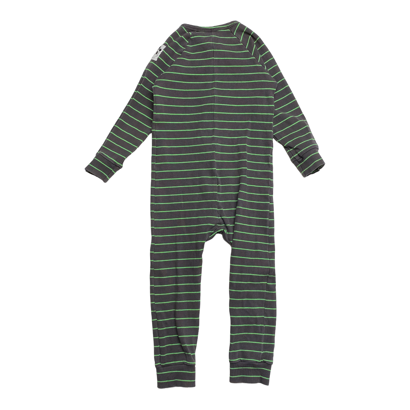 Mini Rodini rib jumpsuit, striped | 80/86cm