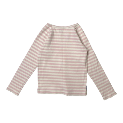 Metsola rib shirt, stripe | 116cm