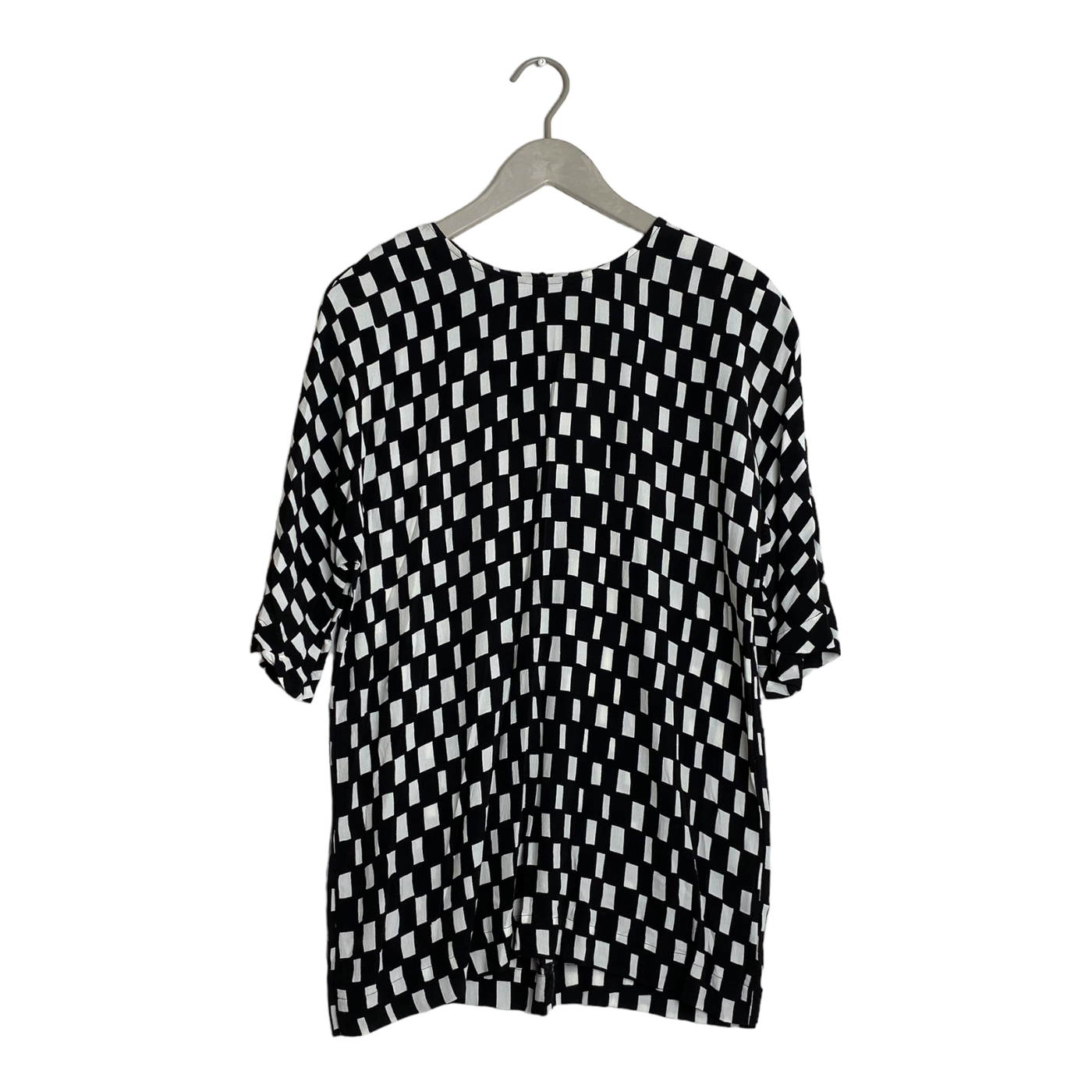 Marimekko jada blouse, black and white | woman 40