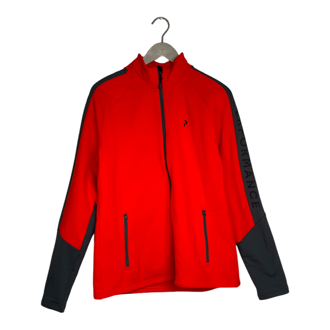 Peak Performance rider zip jacket, red | woman XL